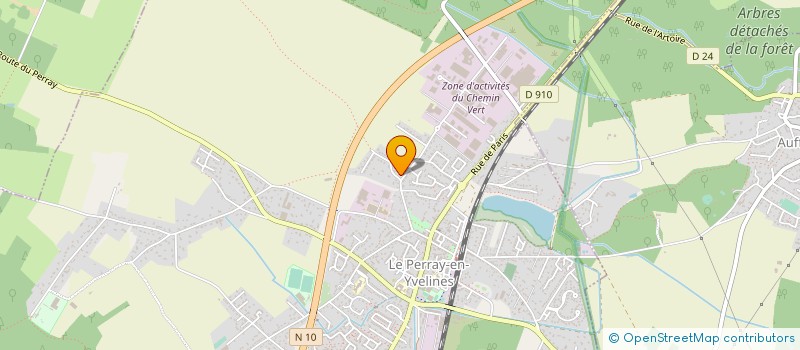 localisation de l'entreprise SCI ORALEX  AUFFARGIS