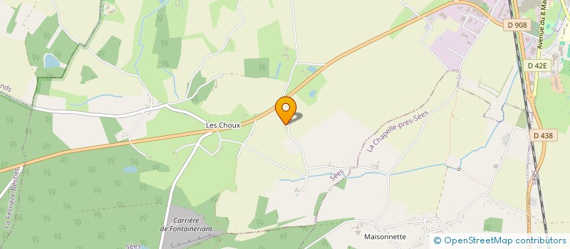 localisation de l'entreprise SCI ORALYNNE à BOITRON