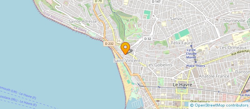 localisation de l'entreprise SCI ORAMISY à LE HAVRE