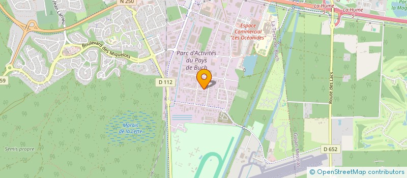 localisation de l'entreprise SCI ORANE à LA TESTE-DE-BUCH