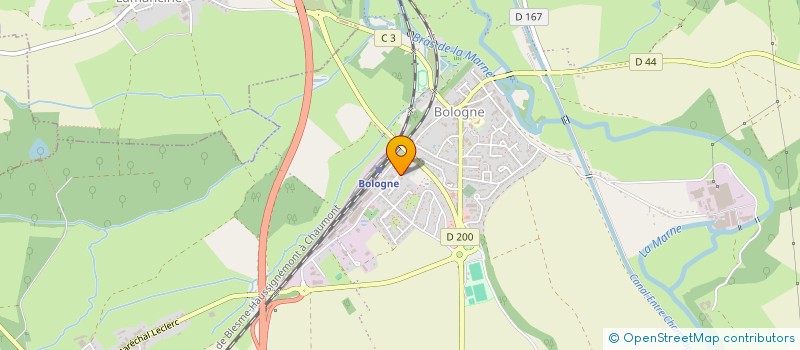 localisation de l'entreprise SCI ORANGE à BOLOGNE