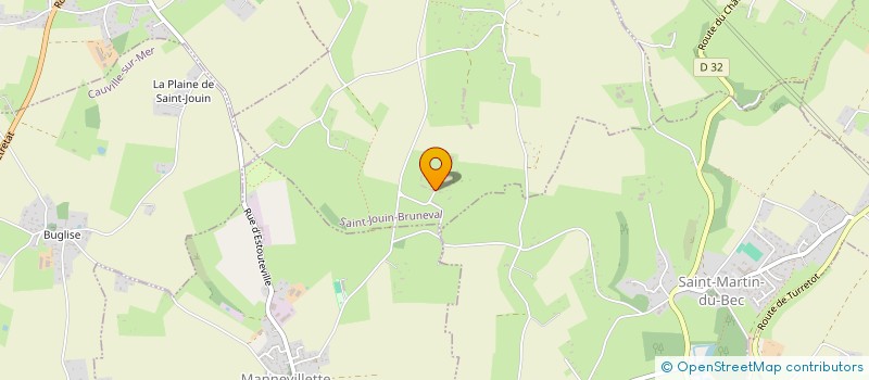 localisation de l'entreprise SCI ORANGERIE DE LA MARGUERITE  SAINT-JOUIN-BRUNEVAL