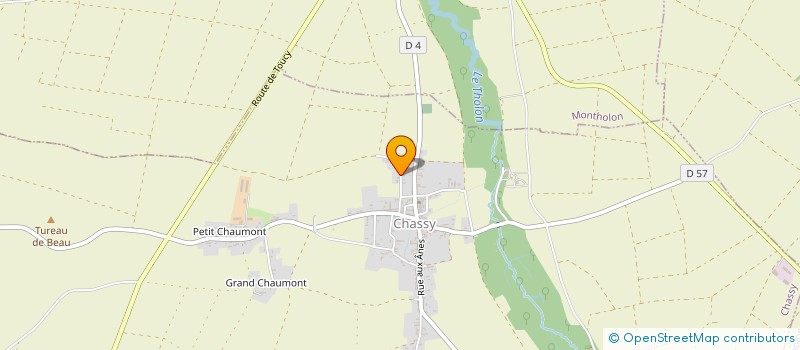 localisation de l'entreprise SCI ORANILOM  CHASSY