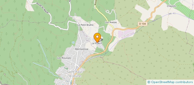 localisation de l'entreprise SCI ORBANNE  BANNE