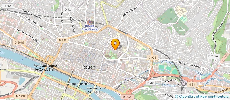 localisation de l'entreprise SCI ORBE ROUEN IMMO à ROUEN