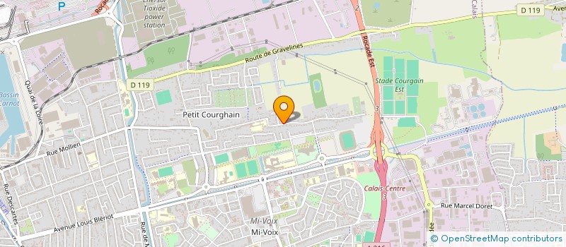 localisation de l'entreprise SCI ORCA  CALAIS