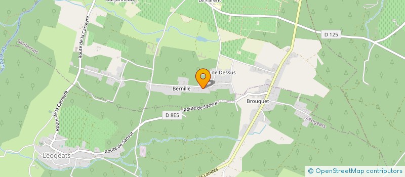 localisation de l'entreprise SCI ORCA  BOMMES