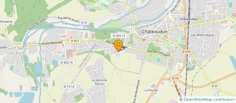 localisation de l'entreprise SCI ORCA à SAINT-DENIS-LANNERAY