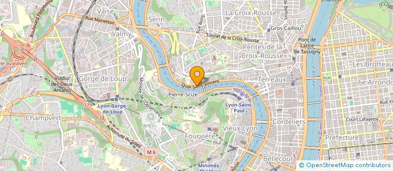 localisation de l'entreprise SCI ORCA  LYON