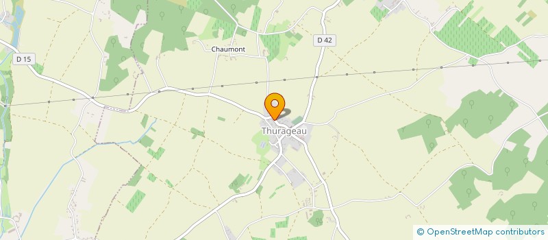 localisation de l'entreprise SCI ORCAM à SAINT-MARTIN-LA-PALLU