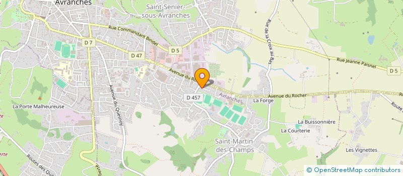 localisation de l'entreprise SCI ORCEIL  TIREPIED-SUR-SEE