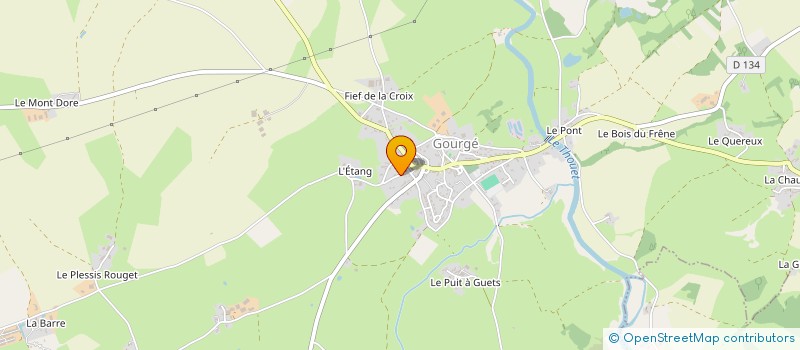 localisation de l'entreprise SCI ORCHIDEE  CHATILLON-SUR-THOUET