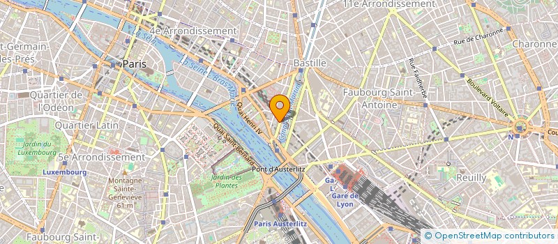 localisation de l'entreprise SCI ORCHIDEE  PARIS