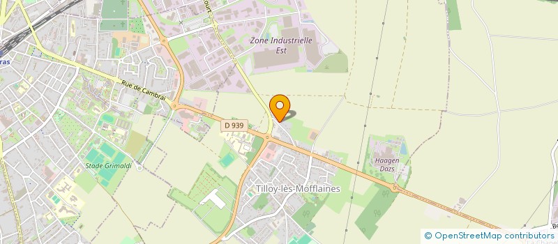 localisation de l'entreprise SCI ORCHIDEE  TILLOY-LES-MOFFLAINES