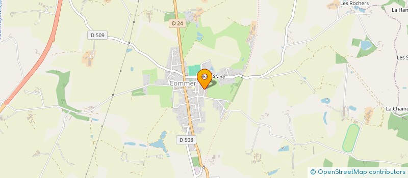 localisation de l'entreprise SCI ORCHIDEE  COMMER