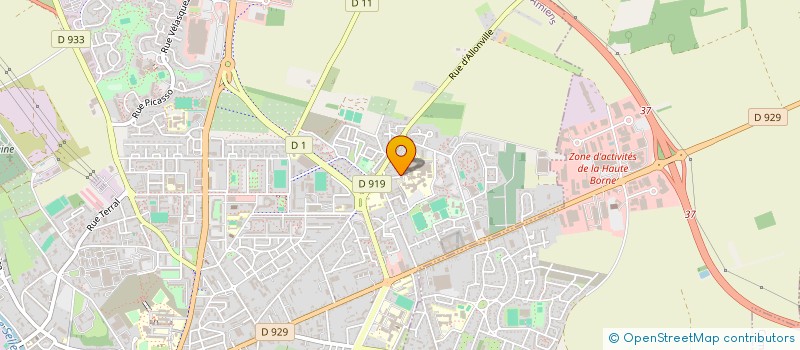 localisation de l'entreprise SCI ORCHIDEE à AMIENS