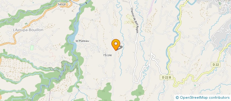 localisation de l'entreprise SCI ORCHIDEE  LE LORRAIN