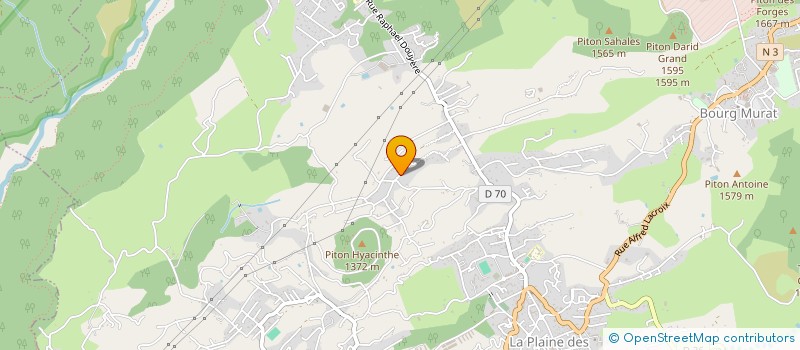 localisation de l'entreprise SCI ORCHIDEES  LE TAMPON