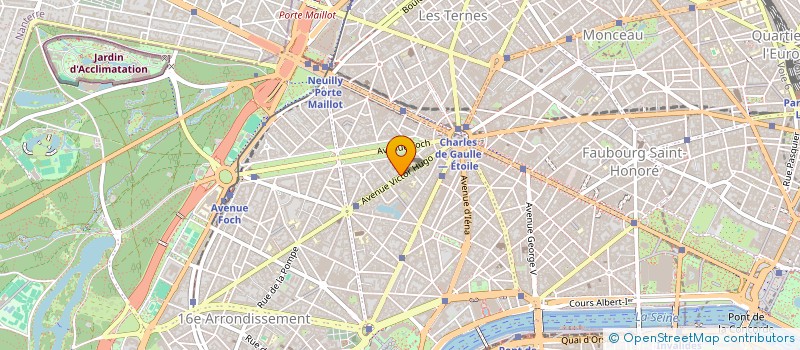 localisation de l'entreprise SCI ORDENER  PARIS