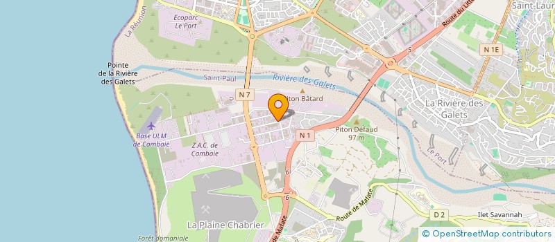 localisation de l'entreprise SCI ORDINES à SAINT-PAUL