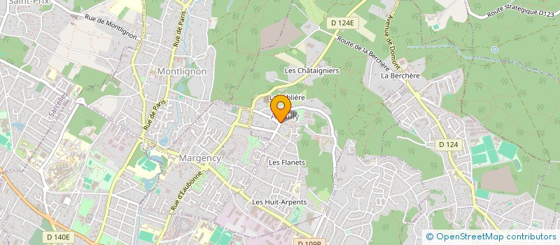 localisation de l'entreprise SCI OREA  ANDILLY