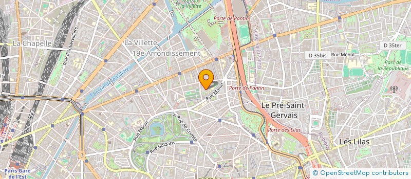 localisation de l'entreprise SCI OREAH  PARIS