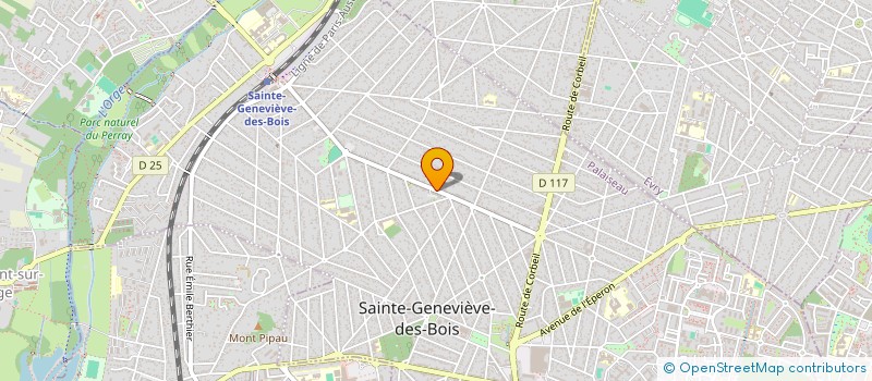 localisation de l'entreprise SCI OREE DU BOIS à SAINTE-GENEVIEVE-DES-BOIS
