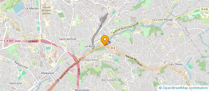 localisation de l'entreprise SCI OREK à MARSEILLE