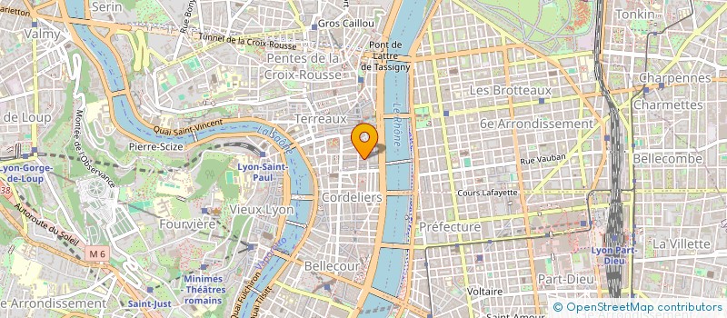 localisation de l'entreprise SCI OREL à LYON