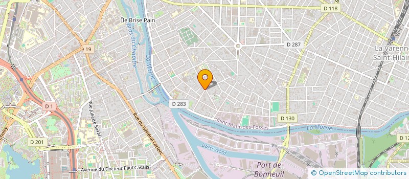 localisation de l'entreprise SCI ORELS à SAINT-MAUR-DES-FOSSES