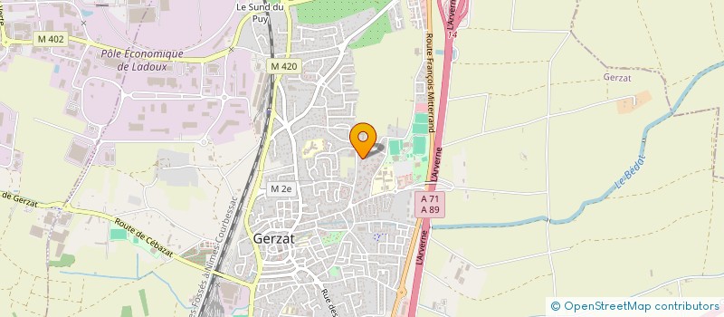 localisation de l'entreprise SCI ORENES AND CO  SAINT-CHELY-D'APCHER