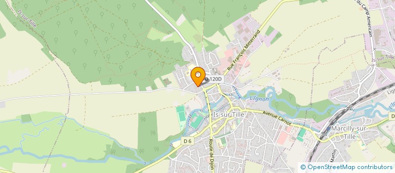 localisation de l'entreprise SCI OREVI à IS-SUR-TILLE
