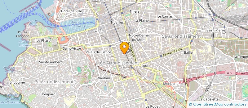 localisation de l'entreprise SCI OREZZA à MARSEILLE