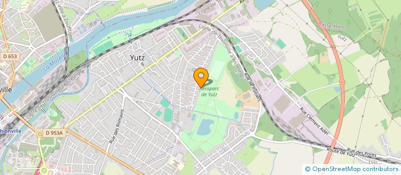 localisation de l'entreprise SCI ORFA  YUTZ