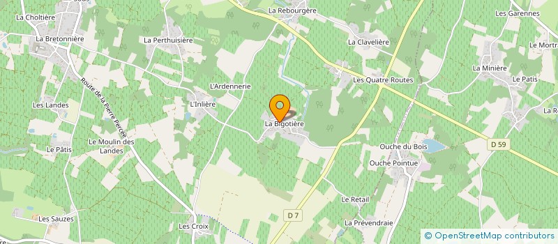 localisation de l'entreprise SCI ORFEL  MAISDON-SUR-SEVRE