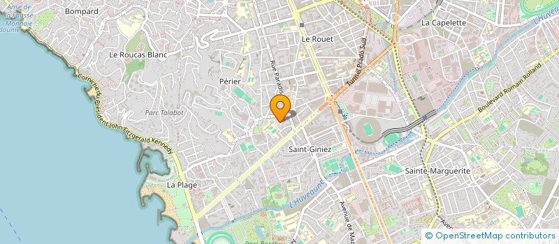 localisation de l'entreprise SCI ORGRI à MARSEILLE