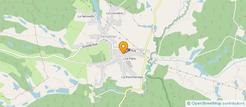 localisation de l'entreprise SCI ORIECOURT  ECHENANS-SOUS-MONT-VAUDOIS