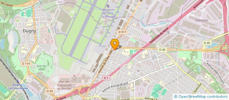 localisation de l'entreprise SCI ORIENT ABD à LE BLANC-MESNIL