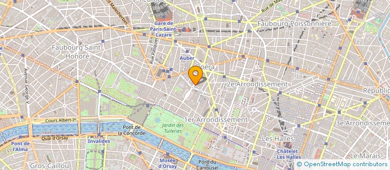 localisation de l'entreprise SCI ORIENT ST GERMAIN  PARIS