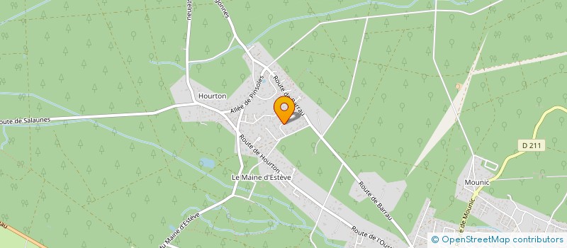 localisation de l'entreprise SCI ORIGINES IMMO  SAINT-AUBIN-DE-MEDOC