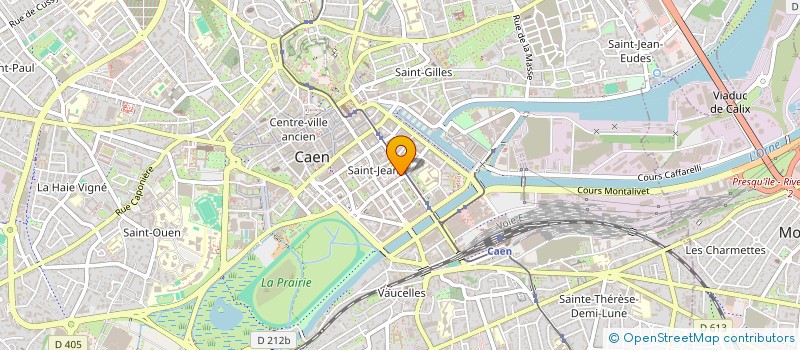localisation de l'entreprise SCI ORINA  CAEN