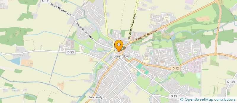 localisation de l'entreprise SCI ORIOL - DUBLIN  SAINT-LYS