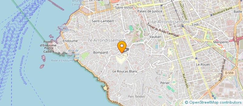 localisation de l'entreprise SCI ORION à MARSEILLE