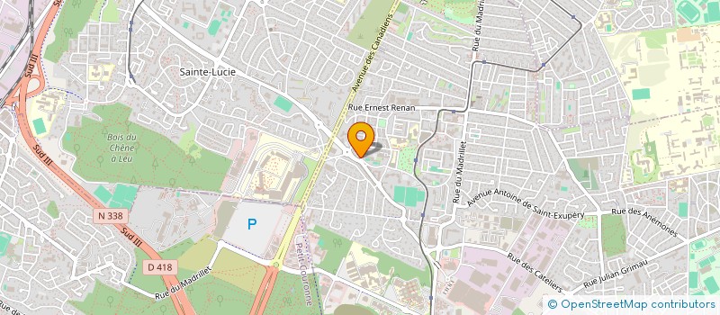 localisation de l'entreprise SCI ORION  SAINT-ETIENNE-DU-ROUVRAY