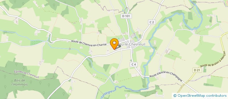 localisation de l'entreprise SCI ORIQUEN  MAREIL-EN-CHAMPAGNE