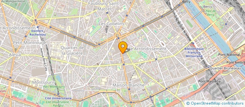 localisation de l'entreprise SCI ORKEAA  PARIS