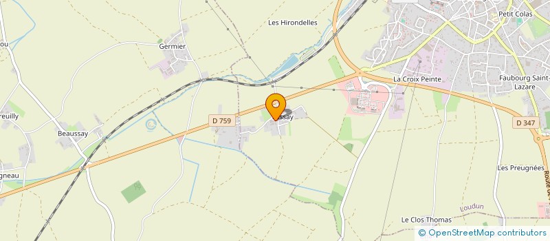 localisation de l'entreprise SCI ORKIDE  MOUTERRE-SILLY