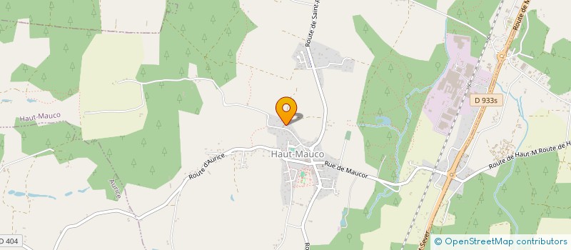 localisation de l'entreprise SCI ORL CROIX BLANCHE  HAUT-MAUCO