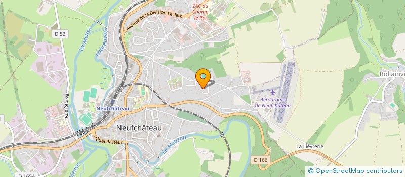 localisation de l'entreprise SCI ORLENE à NEUFCHATEAU