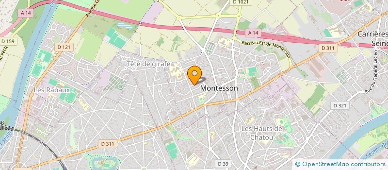 localisation de l'entreprise SCI ORLIANGE TRIOULLIER  ANDERNOS-LES-BAINS